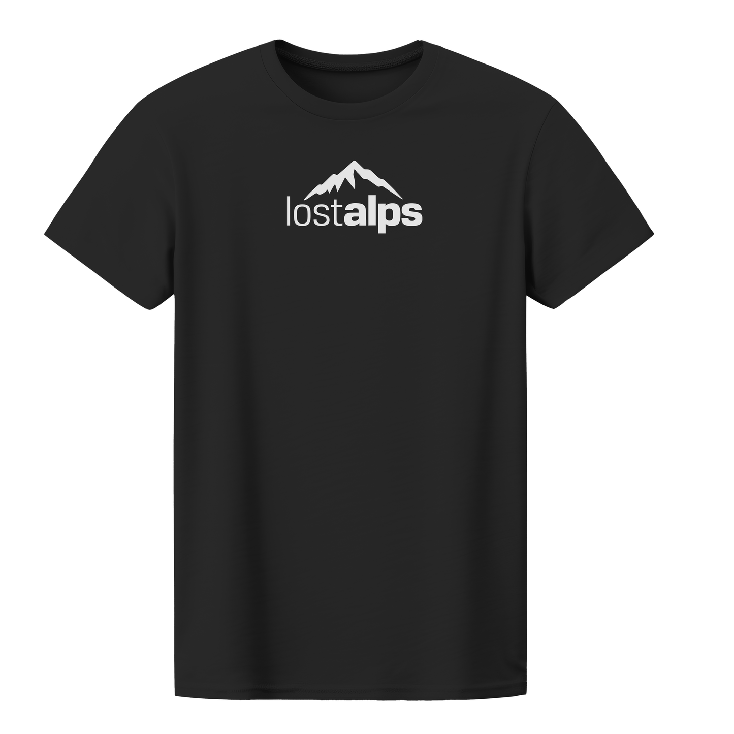 Lost Alps Black Logo Tee